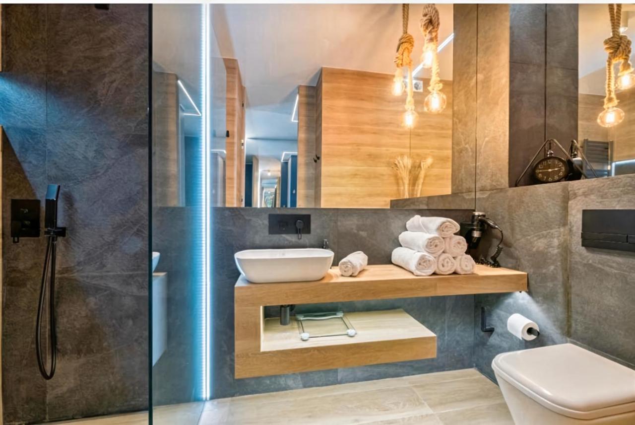 Riverview Apartament Waterline Spa & Pool Гданьск Экстерьер фото