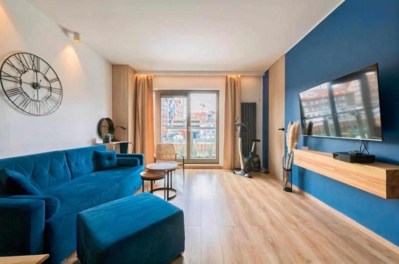 Riverview Apartament Waterline Spa & Pool Гданьск Экстерьер фото