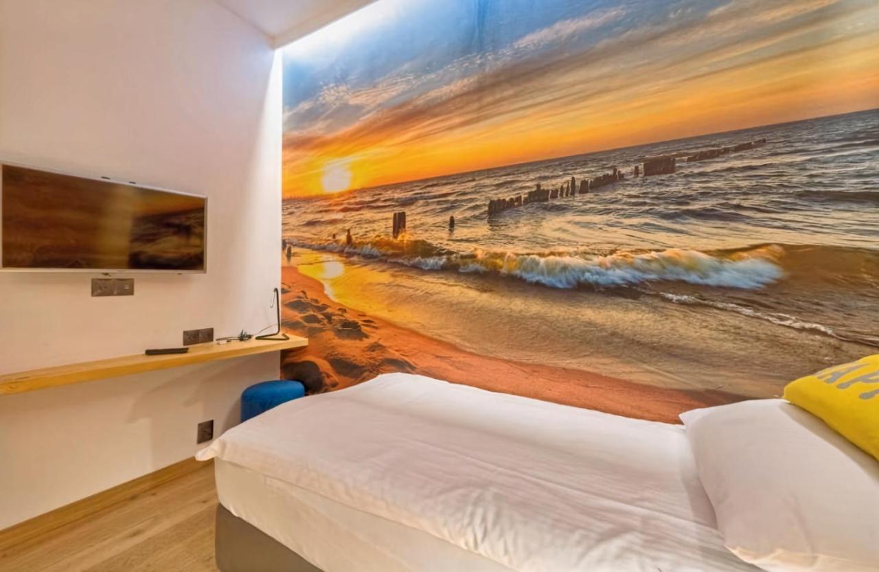 Riverview Apartament Waterline Spa & Pool Гданьск Экстерьер фото
